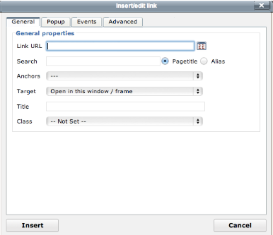 Adding a Link to MODX Step 2