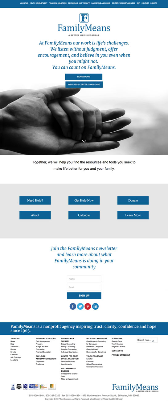 A Fresh Face for FamilyMeans Intro Photo